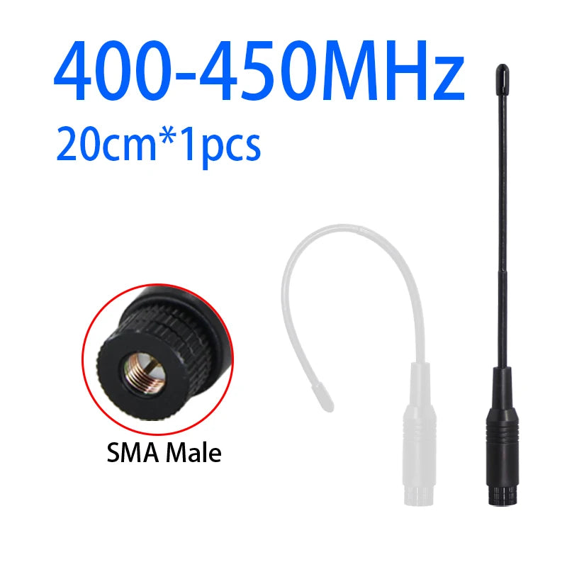 400-450MHz Antenna Signal Amplifier N7MC 433MHz LORA Gateway SMA Connector Head Soft Whip Antenna 315MHz Wireless Module Antenna