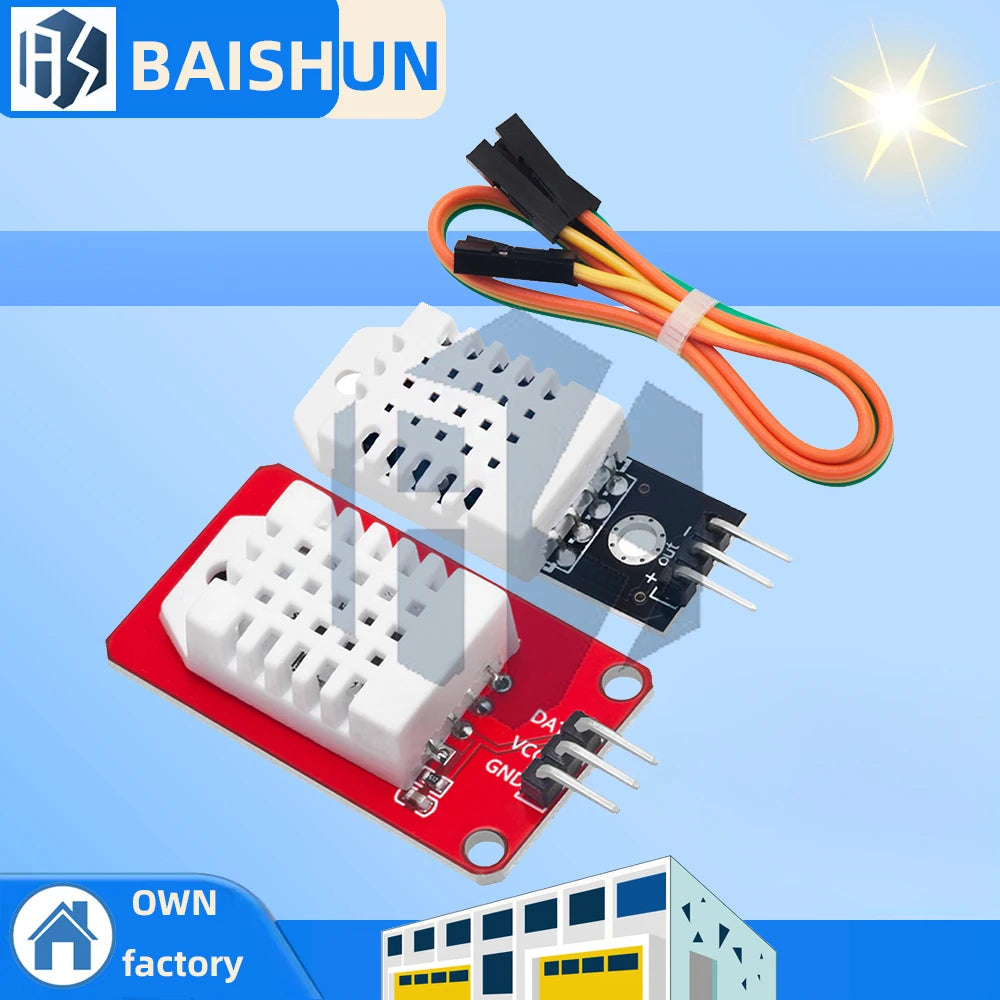 1PCS  High Precision AM2302 DHT22 Digital Temperature & Humidity Sensor Module For Arduino UnoR3