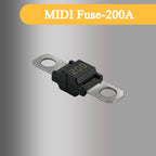 MIDI Fuse 30A-200A 58V Time-Delay High Current ANL Bolt-Down Fuse M5 Stud Mount for Automotive, Marine & RV MIDI AMI Fuse Holder