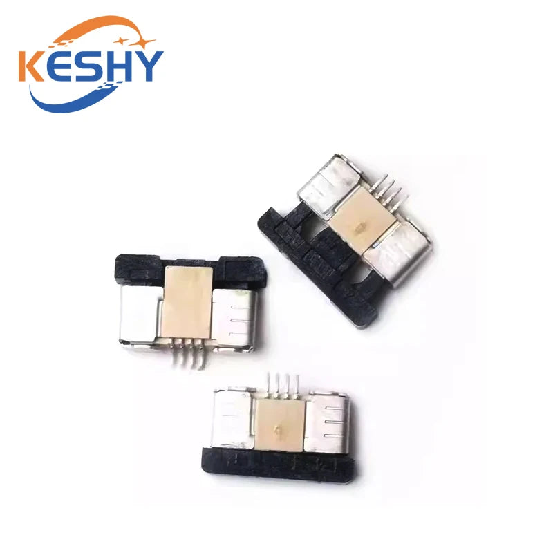 10PCS FPC Connector 0.5mm/1.0mm Pitch Drawer Type Upper Contact Type Socket FFC Flat Cable Socket 4P 5P 6P 7P 8P 9P 10 12P-60Pin