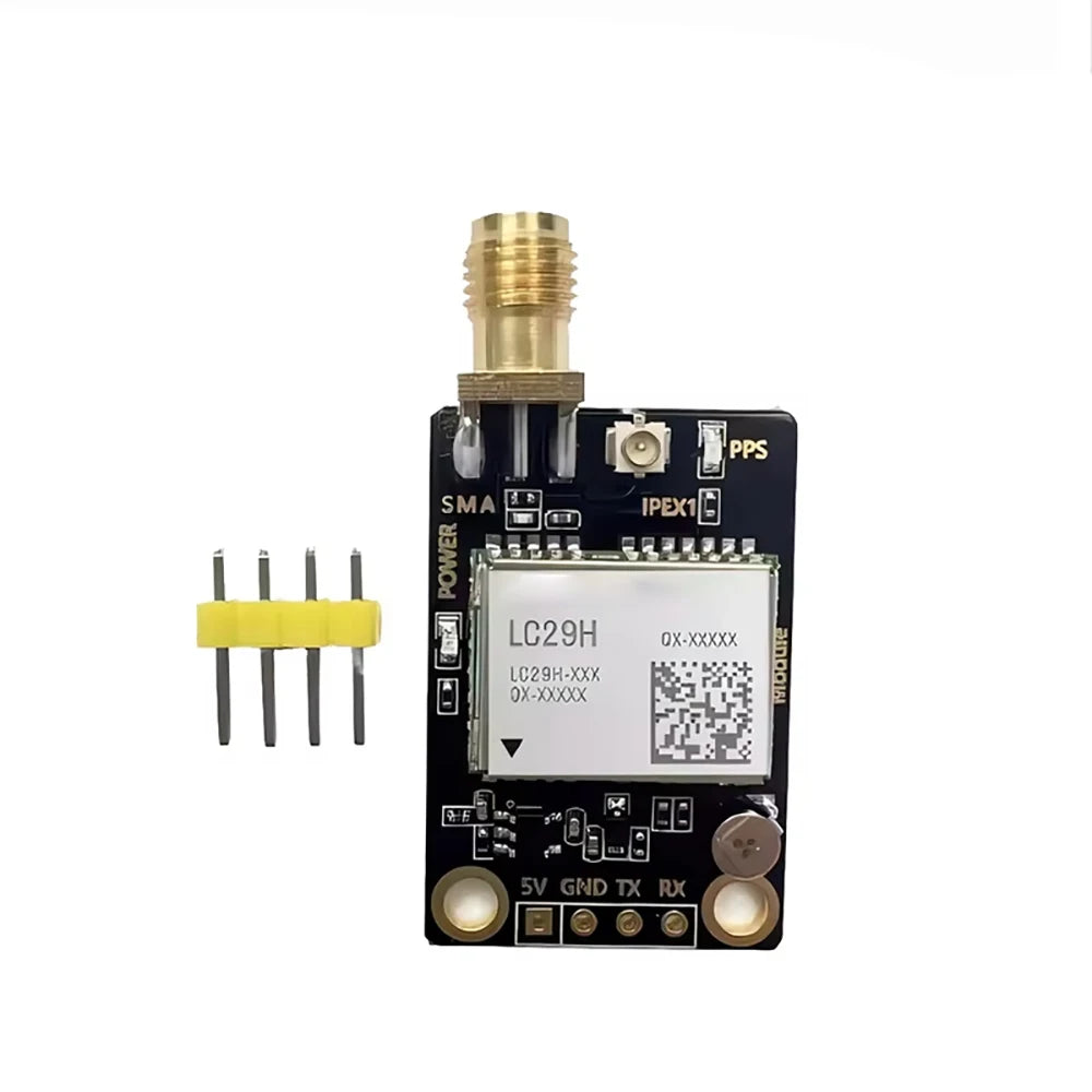 RTK Base Station Board LC29H Dual Band L1 L5 GPS Glonass Galileo High Precision Positioning Module Output RTCM Data
