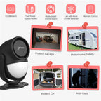 CPVAN Infrared Motion Detector for Home Burglar Alarm Sensor Security Protection Wireless 433MHz PIR Motion Sensor 125dB Sound