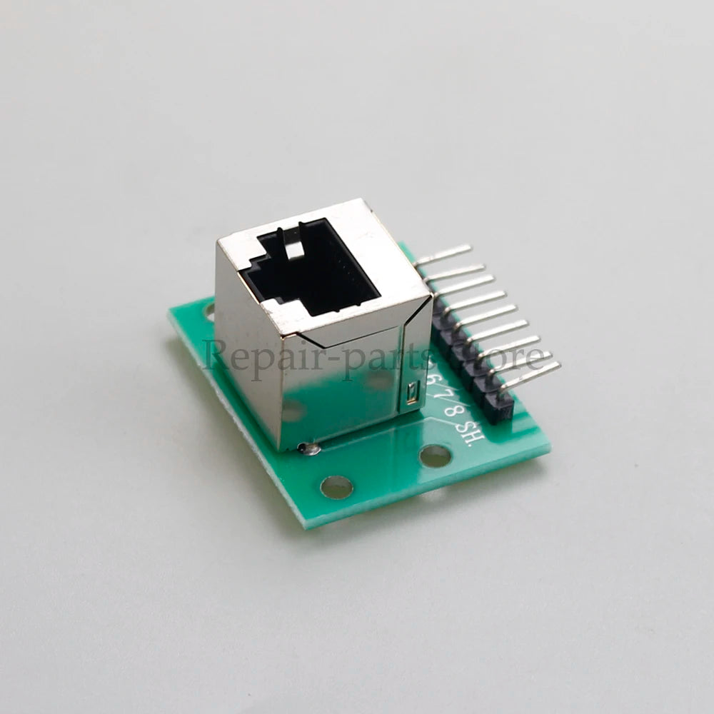 1 Piece RJ45 Adapter Board To XH2.54 Modular Ethernet Connector Adapter Network Interface + Breakout Board + Pin Header