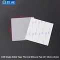 Thermal Pad Silicone Sheet with Adhesive Backing, Silicone Grease, CPU GPU Memory Cooling, Laptop GPU North‑South Bridge Heat Di