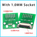 FPC/FFC Adapter Board 0.5/1.0MM to 2.54MM Soldered Connector 4/5/6/8/10/12/14/16/20/26/3040/45/50/60Pin