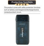 LiitoKala Lii-MP2 21700 18650 Power Bank QC3.0 Fast Charging Type-C INPUT USB Charger 20700 Mobile Power LCD Battery Charger