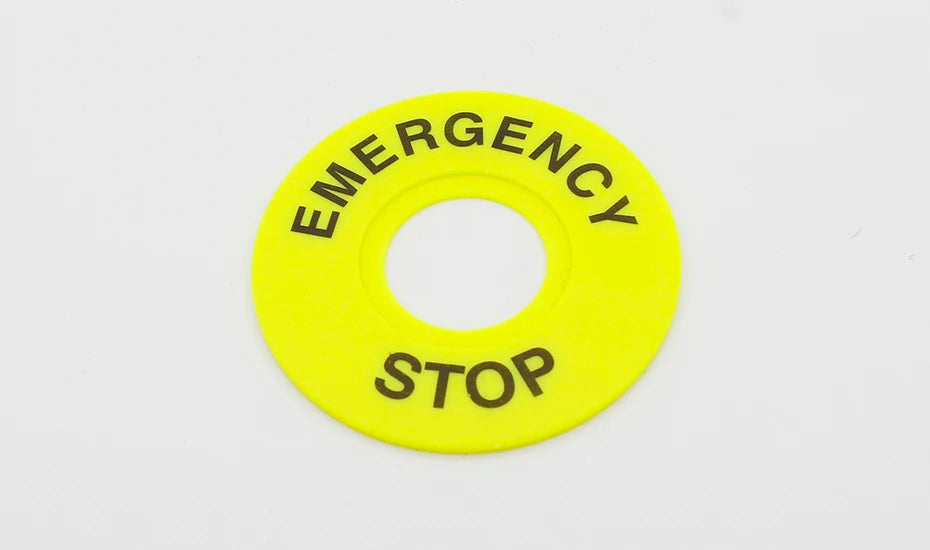 LHLL- Red Mushroom Cap 1NO 1NC DPST Emergency Stop Push Button Switch AC 660V 10A