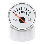 52mm Volt Gauge Marine Auto Voltmeter Universal 8-16V Waterproof Gauge Car Boat Instrument Red Backlight 12V Car Voltage Gauge