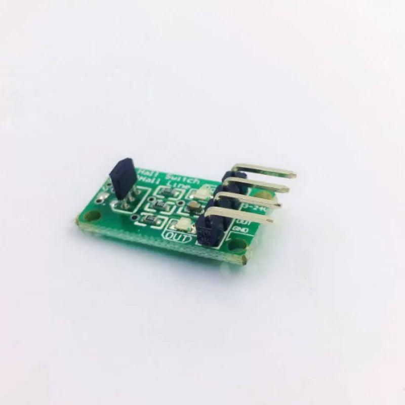 Dual output Hall sensor switch module can identify the magnet polarity count and measure the number WSH231