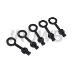 5PCS DC-099 Open Hole 11MM 5.5*2.1 5.5*2.5 DC099 5.5 mm x 2.1mm DC Power Jack Socket Female Panel Mount Connector Metal