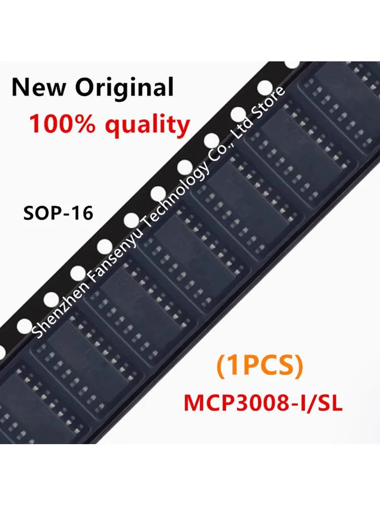 (1piece)100% New MCP3008-I/SL MCP3008 sop-16 Chipset