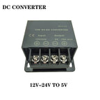 12V 24V to 5V 5A 10A 15A DC DC Converter Step Down Voltage Regulator Buck Converter Car Power Supply Transformer Module