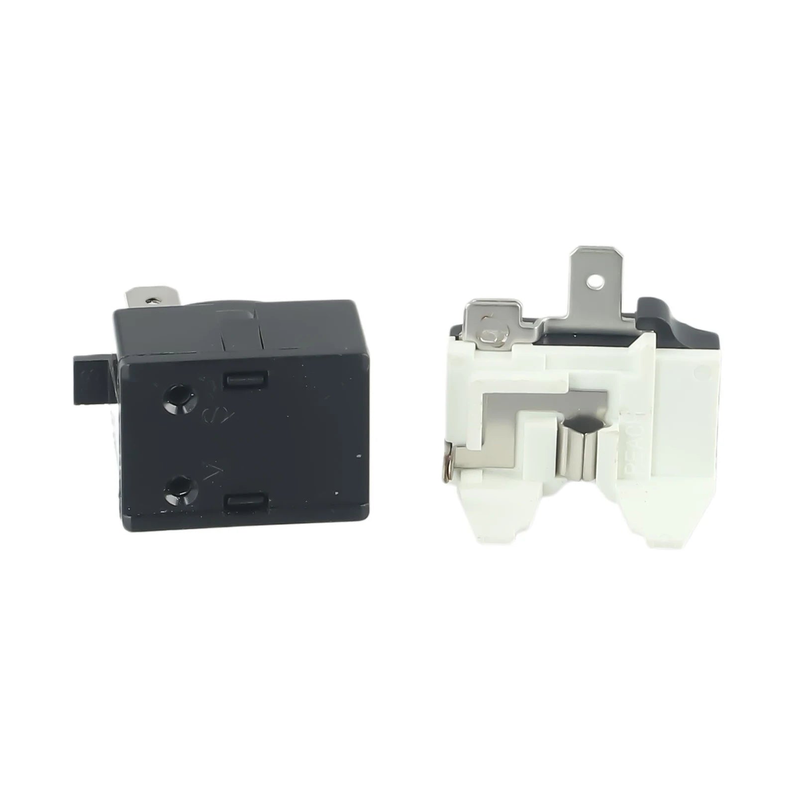 2pcs Refrigerator PTC Start Relay 1/2 Pin 15 Ohm 1/6H Compressor Overload Protector Starting Relay Light Weight Power Supplies