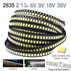 SAMIROB 100pcs High Brightness SMD LED 3V 6V 9V 18V 36V 2835 1W 0.5W 0.2W White 150MA/100MA/30MA/60MA/80MA 6000-6500K