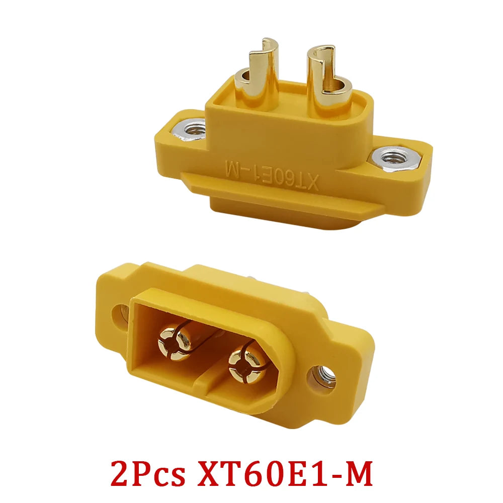 XT60E XT60H RC Lipo Battery Male Female Bullet Connectors with Sheath Housing XT60E1-M Power Plug XT60H-F Jack RC Drone Adapter