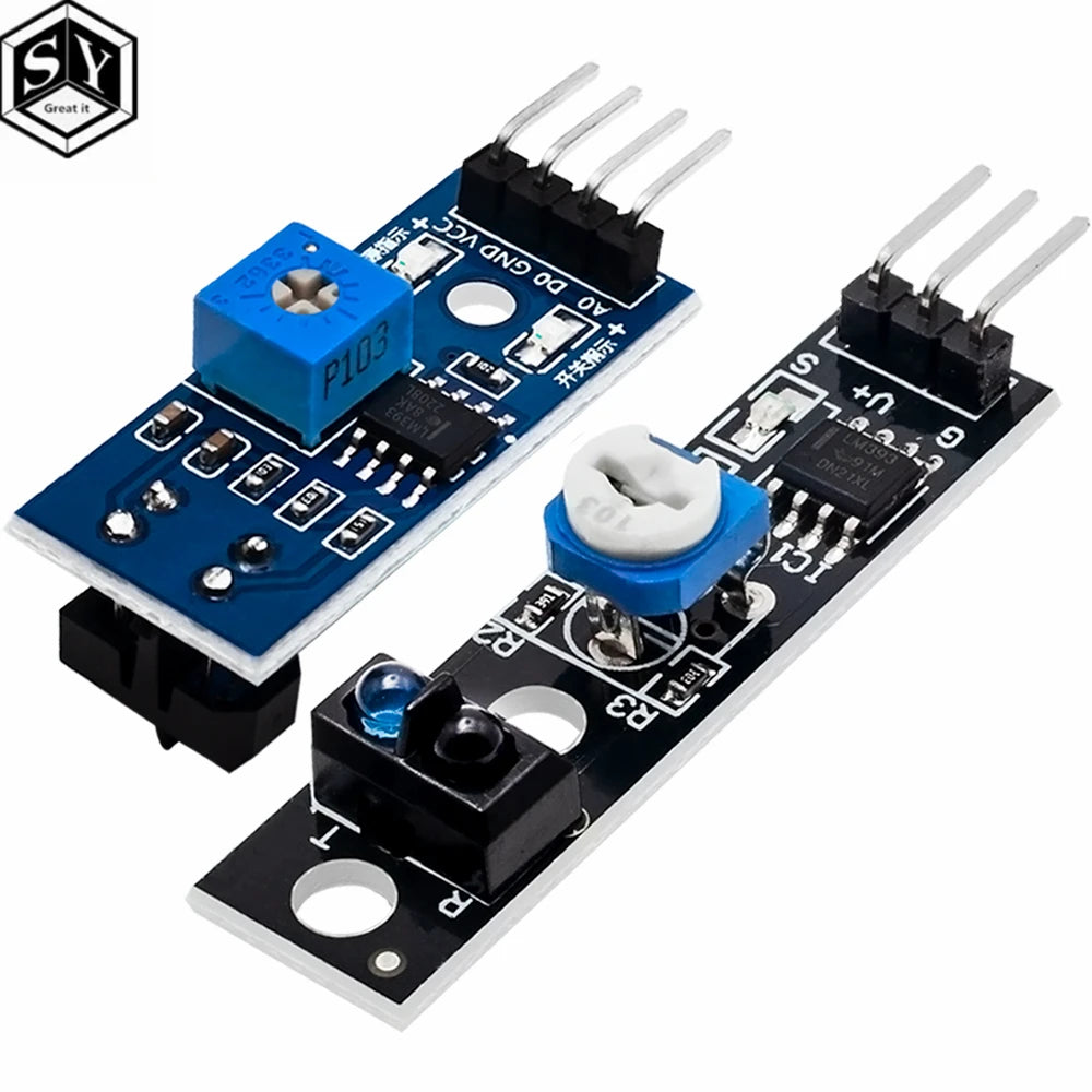 1 Channel TCRT5000 IR Photoelectric Switch Barrier Line Track Module Infrared Obstacle Avoidance Sensor For Arduino DIY