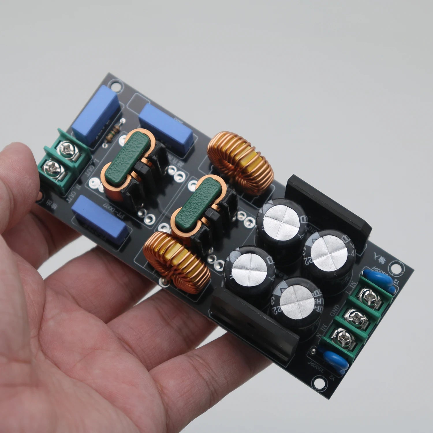 AC EMI Power Filter 4A 10A 20A 110V 220V AC EMC Purify Power RFI DC Isolator Noise Suppression for Audio Decoder DAC Amplifier