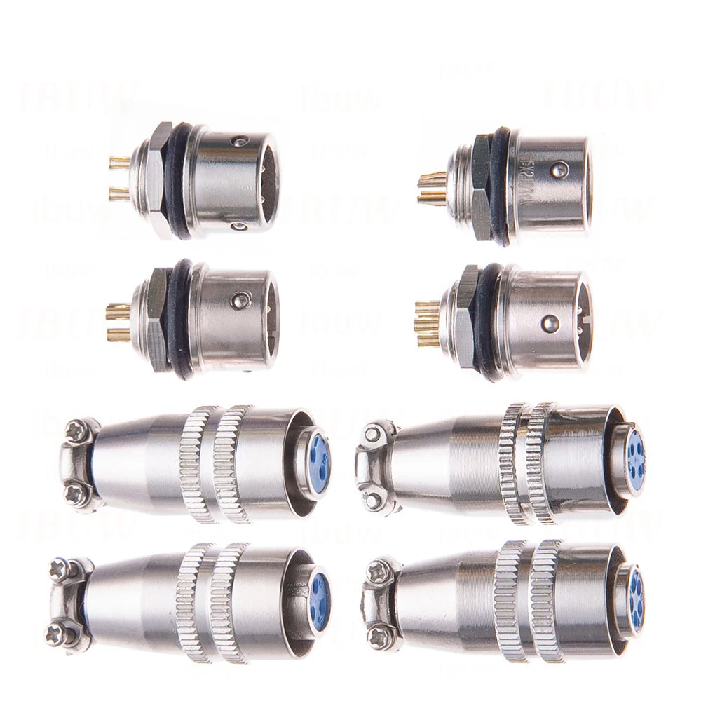 XS10 4PIN 5PIN  Docking Aviation Plug Socket Waterproof Circular Connector 2PIN 3PIN
