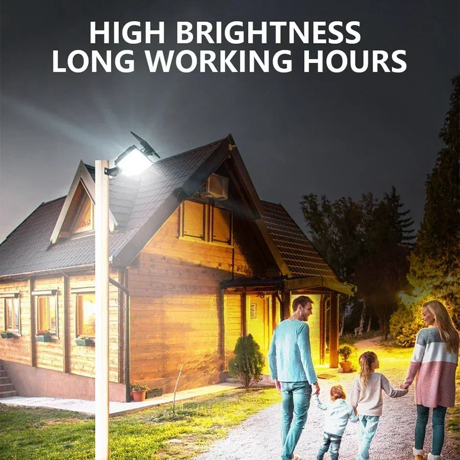 Solar Lights Outdoor 234LED 3 Modes Motion Sensor Flood Lights with Remote IP65 Waterproof Security Solar Lights for Outside
