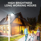 Solar Lights Outdoor 234LED 3 Modes Motion Sensor Flood Lights with Remote IP65 Waterproof Security Solar Lights for Outside