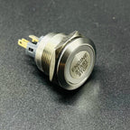19mm 22mm 25mm 30mm Laser 'ENGINE START STOP' Engine Button ON OFF Ring Illuminated Momentary Push Button Switch+CE+RoHS