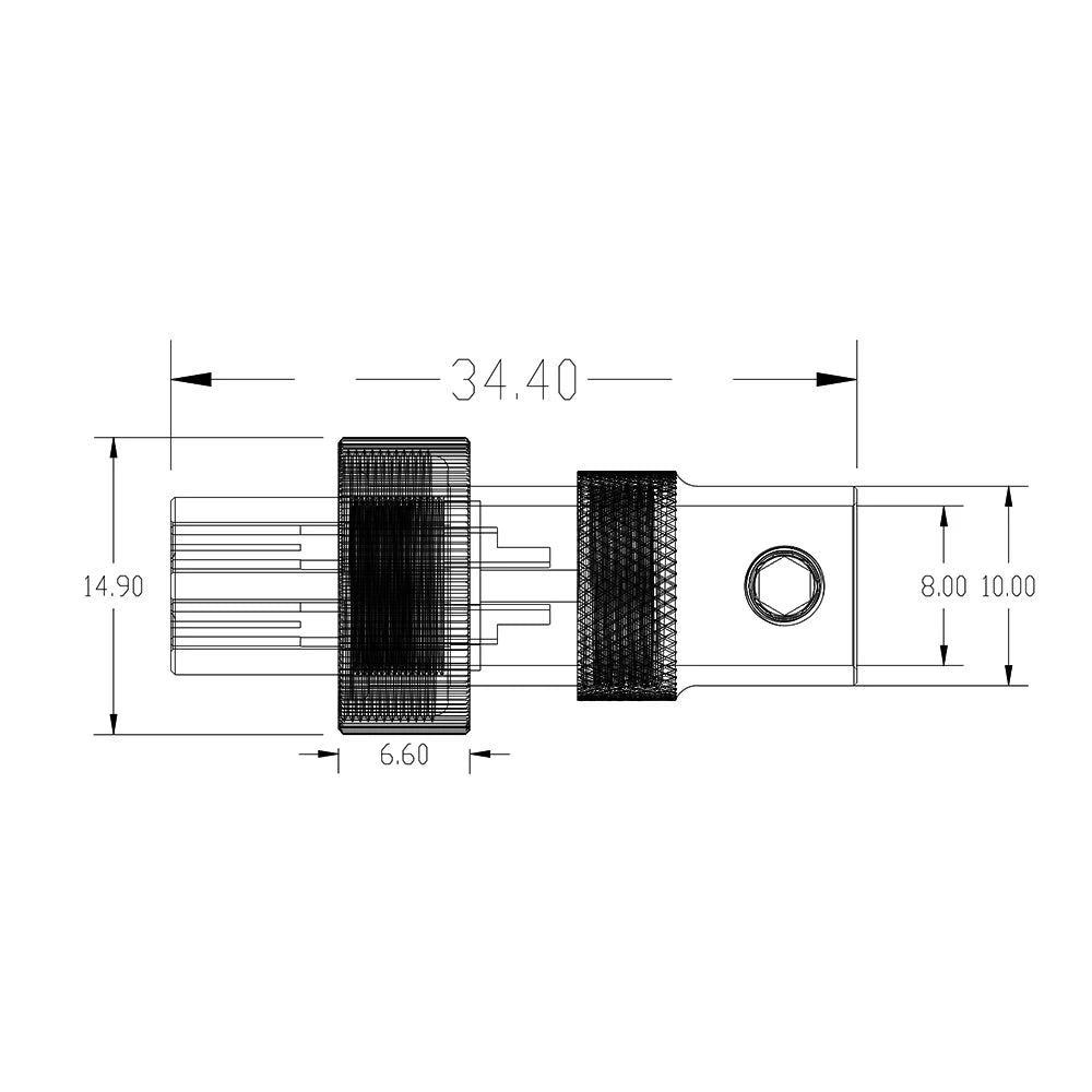 Viborg GX16 GX12 2Pin Female L88-93 Circular Aviation Socket Plug Wire Panel Connector with Plastic Cap Connector 5A 125V