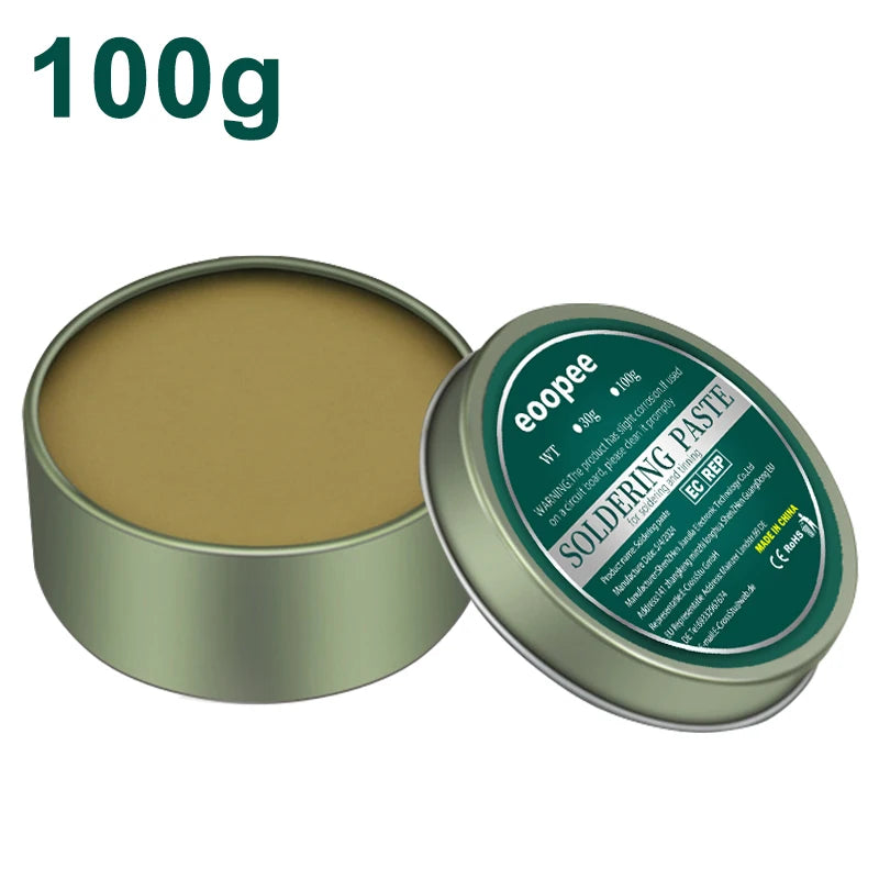 10-200g High-Quality Soldering Paste Flux for Cell Phone Mainboard Printed Circuit Board Repair Rosin-Based Soldering Agent