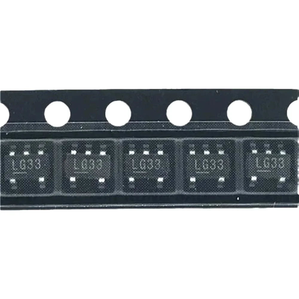 LDO Regulator in Stock, MIC5219-3.3YM5, SOT23-5, MIC5219, LG33, 20Pc Lot