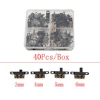 1Box Micro Slide Switch Kit 1P2T SPDT 3 Pin 2 Positions DIP PCB Mount ON-OFF Toggle Switch Interruptores 2/3/4/5/6/7MM 50V 0.5A