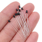 10pcs NTC Thermistor Thermal Resistor MF52A103F 3435 Thermistor B3435 NTC-MF52A-103F 10K Ohm 1% Temperature Sensor Wholesale