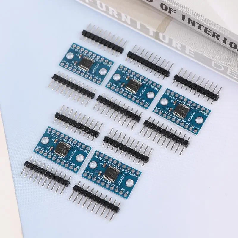 1/3/5pcs 8-Channel Level Conversion Module TXS0108E Module 8 Channel Logic Level Converter Bi-Directional High Speed