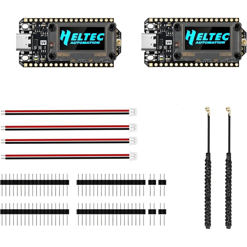 2PCS Heltec WiFi LoRa 32 V4-R8 Dev-Board -S3R8 SX1262 LoRa Node 0.96inch OLED WiFi BLE for Meshtastic and LoRaWAN