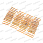 300PCS Resistor Kit 1W 5% 30values X 10PCS Carbon Film Resistance 0.1-750 ohm Set