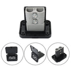 OMCH 1/2/5PCS 50A/120A/175A For Double Pole Plug Connector with Mount Bracket Panel Cover For Boat Truck Cable Connectors Plug
