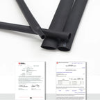 1/2/5M Black 2:1 Heat Shrink Tube Diameter 0.6mm~120mm Wire Repair Protector Polyolefin Insulated Shrinkable Cable SleeveTubing