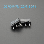 2pcs Original Mouse Micro Switch D2FC-F-7N 10M 20M OF For Logitech G502 D2FC-F-K 50m 60MN D2F-F D2F-01FL D2F-01F-T D2F-F-3-7