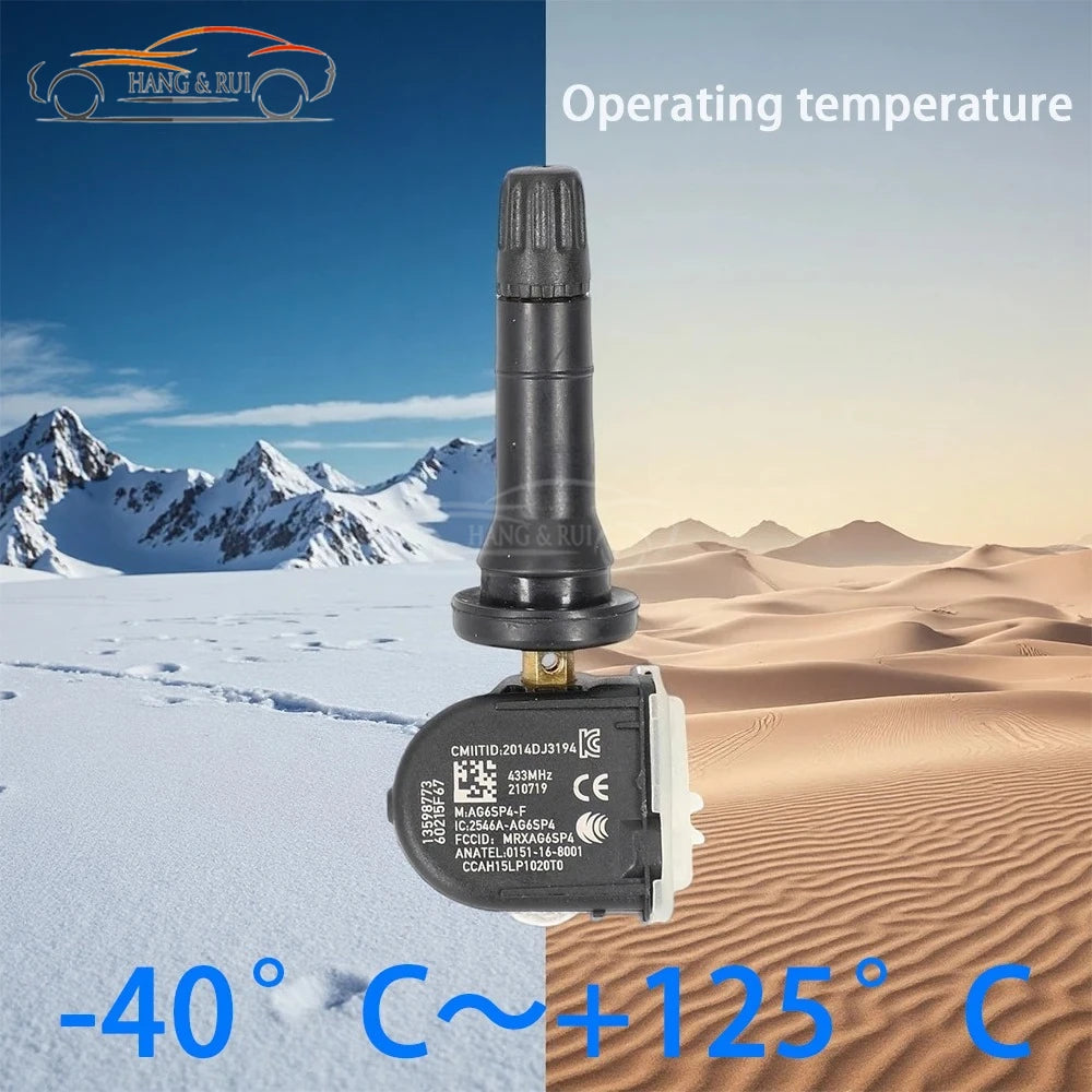 13598773 TPMS Sensor For Chevrolet Camaro Malibu 2017 Volt Silverado Opel Vauxhall Ampera-e Antara Karl Mokka Viva Cadillac CT5