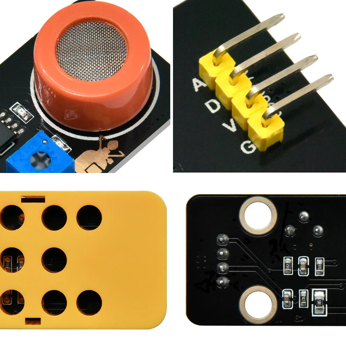 MQ-2 GAS Sensor/MQ-3 Sensor Module Compatible With Lego Blocks For Arduino Projects DIY Electronic Building Block