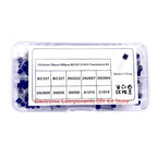 200Pcs Transistor Kit BC327 BC337 2N2222 2N2907 2N3904 2N3906 S8050 S8550 A1015 C1815 PNP/NPN 10 Values TO-92 Transistors Set