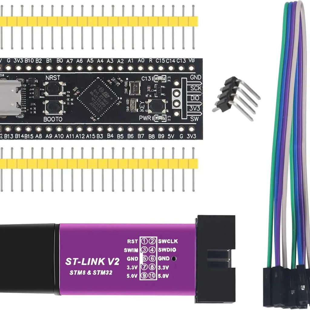 STM32F103C8T6 ARM STM32 Minimum System Development Board STM32F401 STM32F411 + ST-LINK V2 Download Programmer