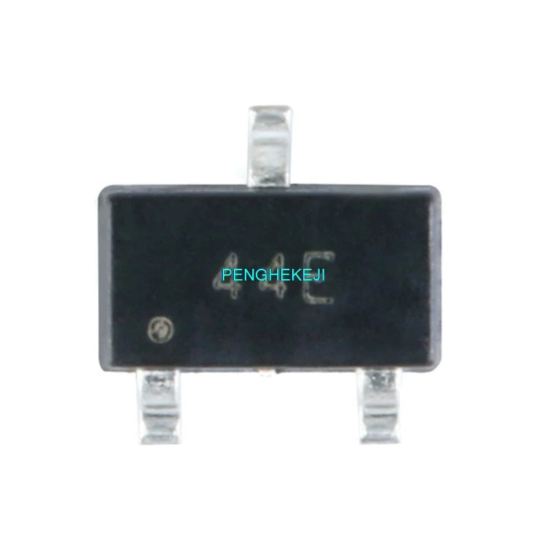 10PCS 44E SOT-23 Hall element A3144E sensor unipolar HAL3144E switch type