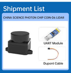 WitMotion dTOF laser lidar sensor module outdoor Light resistance 60Klx 5000Hz 12m 360° Scanning support ROS1 ROS2 Arduino
