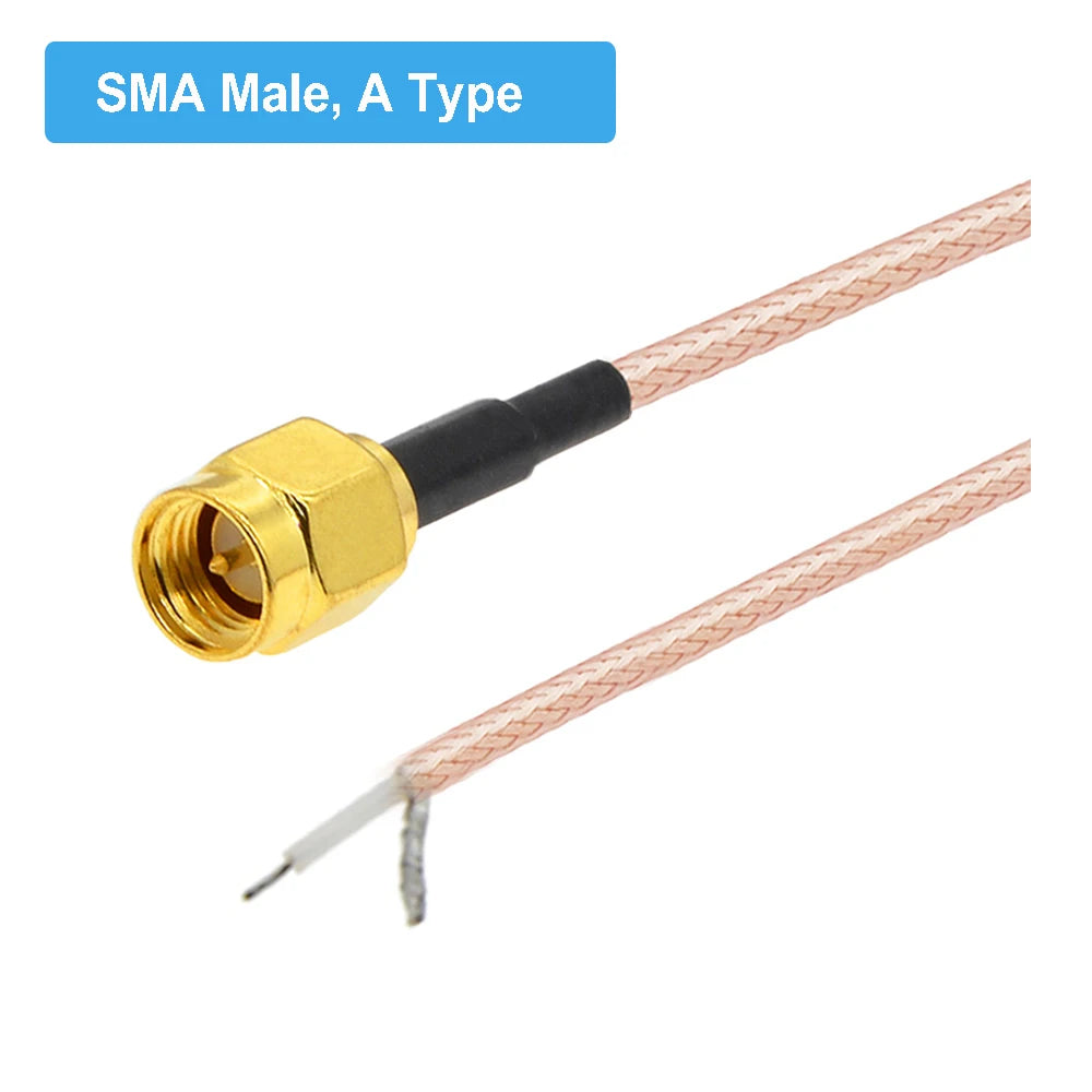 1pcs Single End SMA Female to PCB Solder Pigtail RG316 Cable for WIFI Wireless Router GPS GPRS Low Loss Jack Plug Wire Connector