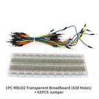 400/750/830Tie DIY PCB Breadboard Kit Jumpers 65/140pcs Wires Mini Test Protoboard for DIY Test Circuit Board Electronic Kits