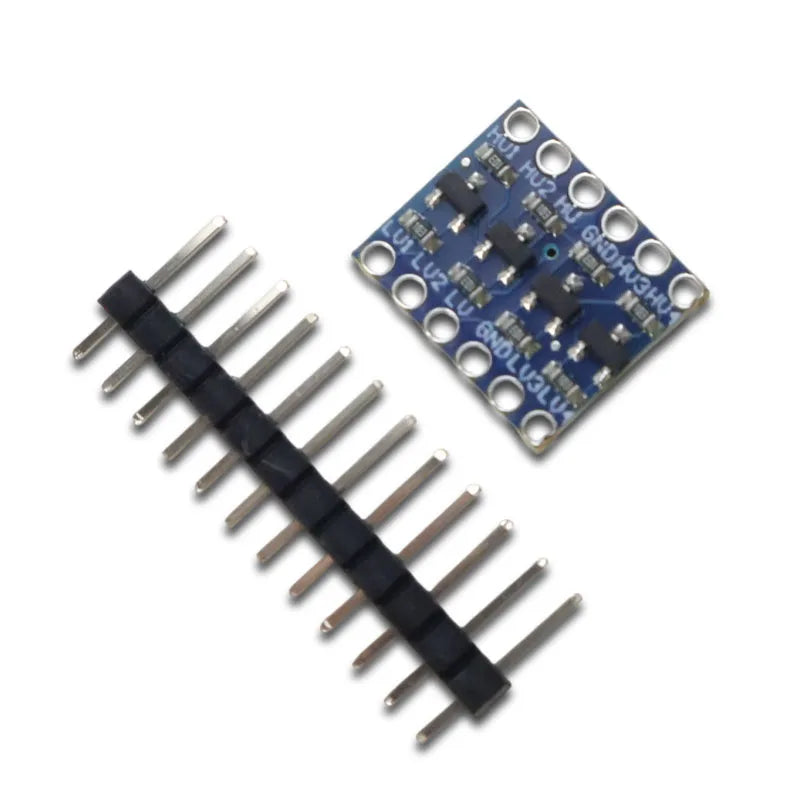 4MOS Transistor Level Conversion Module 3Vand5V 4 Channel Logic Level Shifter Bi-Directional High Speed IIC UART SPI for Arduino