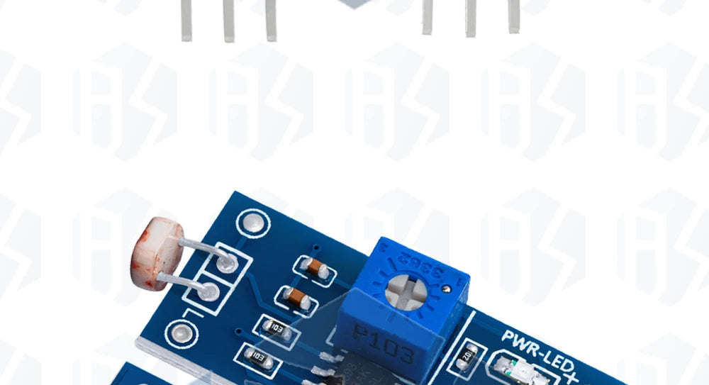 Updated LDR Photosensitive Sensor Module: for Arduino-Compatible – For Light Intensity & Brightness Detection