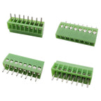5/10Pcs KF128 2.54mm PCB Mini Screw Terminal Block Connector KF128-2.54 2/3/4/5/6/7/8/9/10/12/14/16Pin 150V 6A for 26-18AWG Cabl