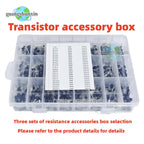200-900PCS TO-92 Transistor Kit assortment box BC547 BC327 BC337 2N2222 3904 3906 C945 PNP/NPN transistors set electronics Kit