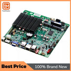 【New Arrival】Gaming PC Motherboards X86 Mini Fanless ITX Motherboard Single Board Computer Linux With Quad Core J1900 Processor
