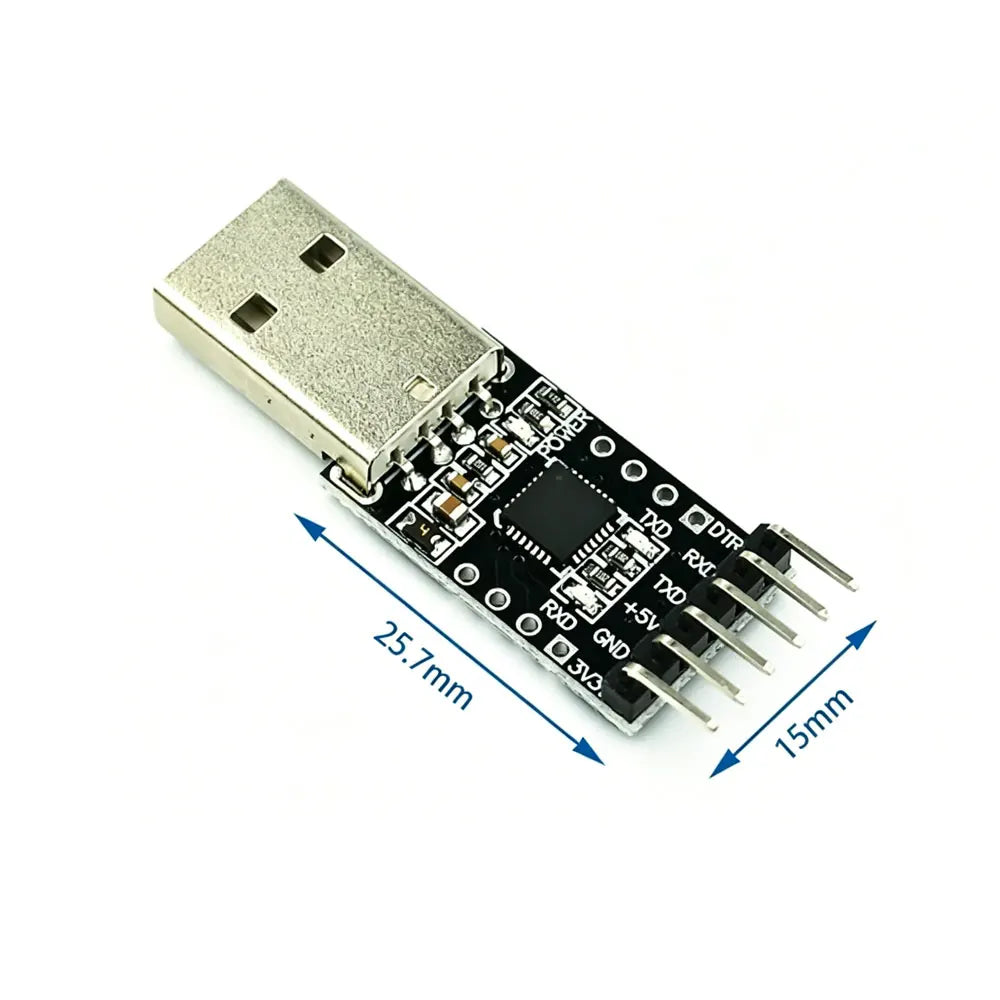 1pcs CP2102 USB 2.0 to UART TTL 5PIN Connector Module Serial Converter STC Replace CP9102 USB for Aduino USB to TTL Download